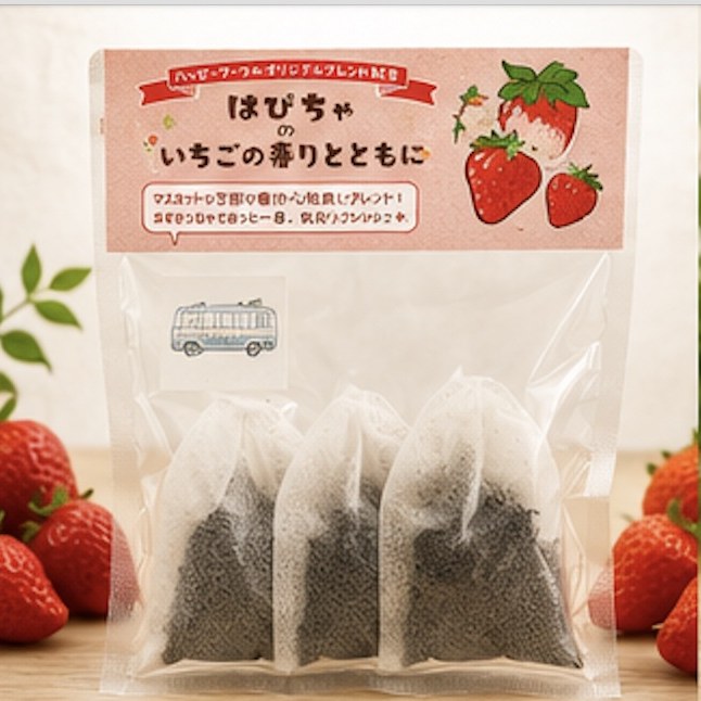 はぴちゃ（いちごの香り）