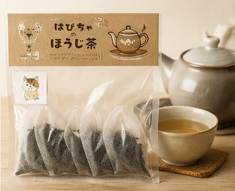 はぴちゃ（ほうじ茶）